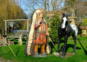 The chief and his horse